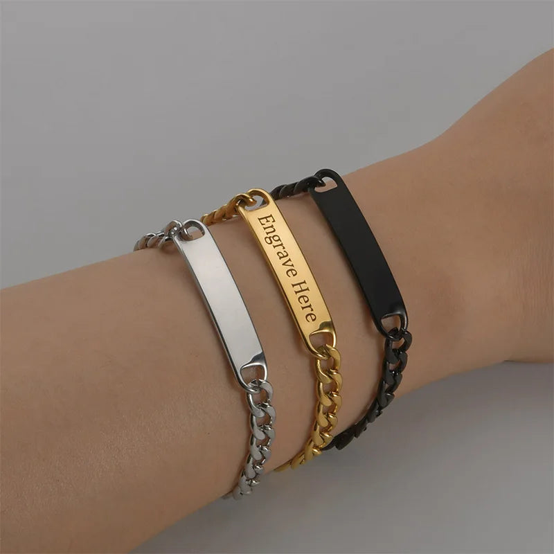Engraved Name Bracelet for Men – Personalized Gift for Him, photo 3