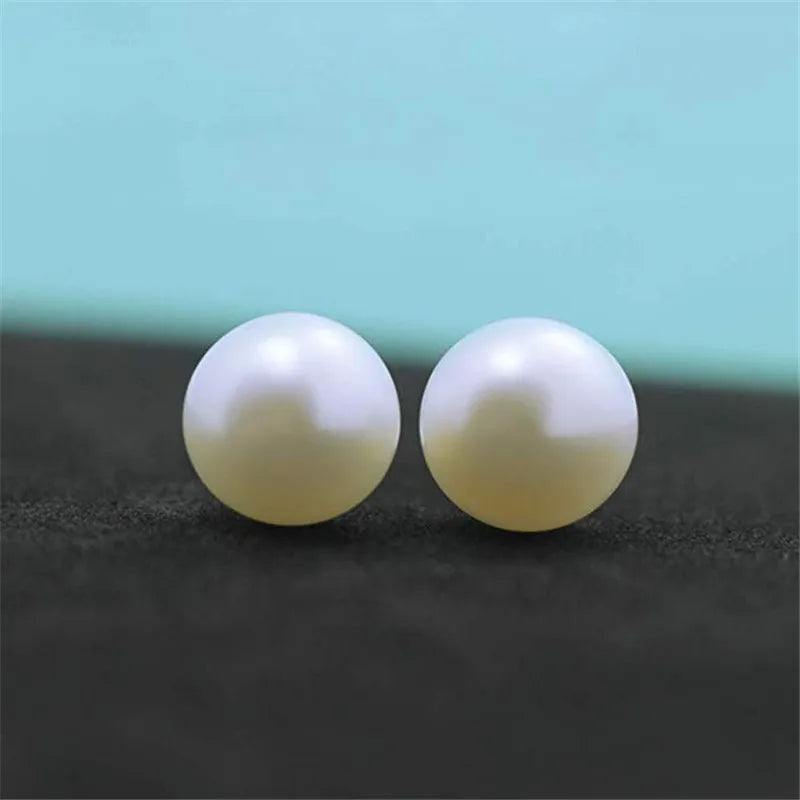 Freshwater Pearl Stud Earrings – freshwater pearl earrings, photo 2