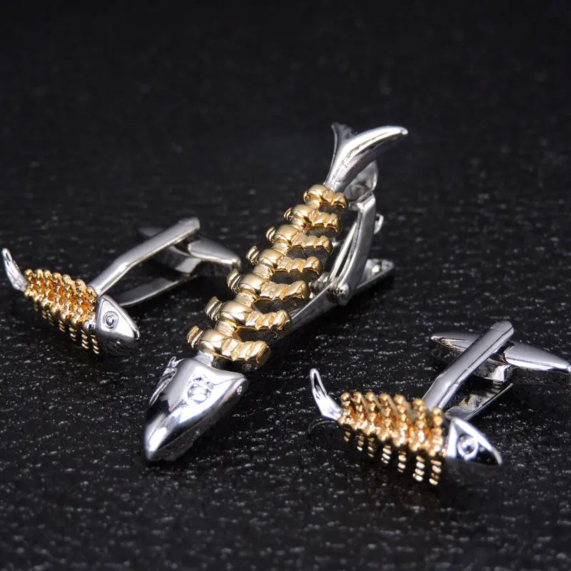 Cufflinks & Tie Clip Set