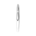 Round-Tip Eyebrow Tweezers in Silver – Precision Brow Tweezer