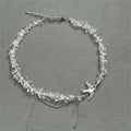 Vintage Silver Bead Chain Necklace, Style 1 – Boho Gift for Her