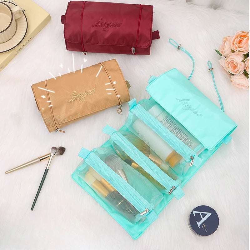 4-in-1 Travel Makeup Bag