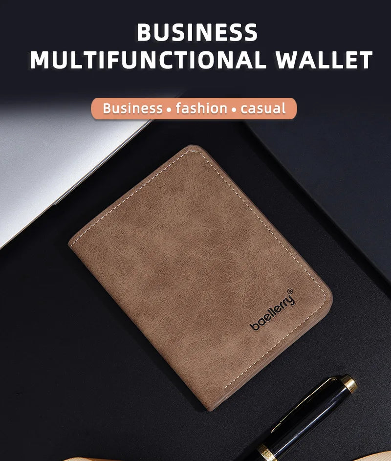 Minimalist Leather Wallet & Card Holder – Gift for Him, photo 6