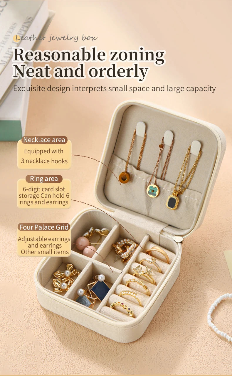 Mini Travel Jewelry Case – Small Gift for Her, photo 3