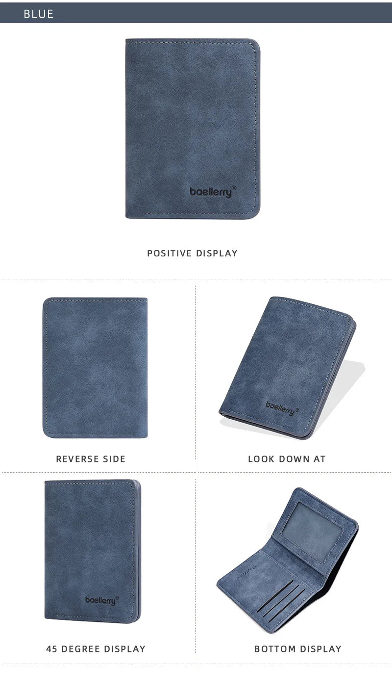 Minimalist Leather Wallet & Card Holder – Gift for Him, photo 12