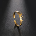 Custom Name Ring in One Name – custom name ring