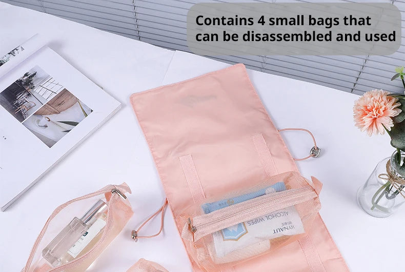 4-in-1 Travel Makeup Bag
