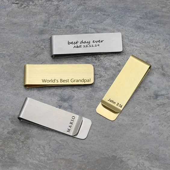Engraved Money Clip – engraved money clip, photo 1