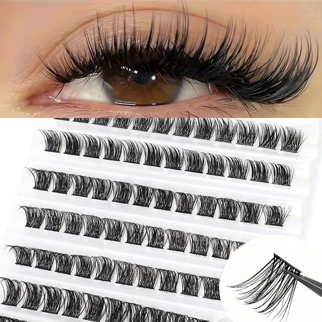 Cluster Lashes Kit (240 Pieces)