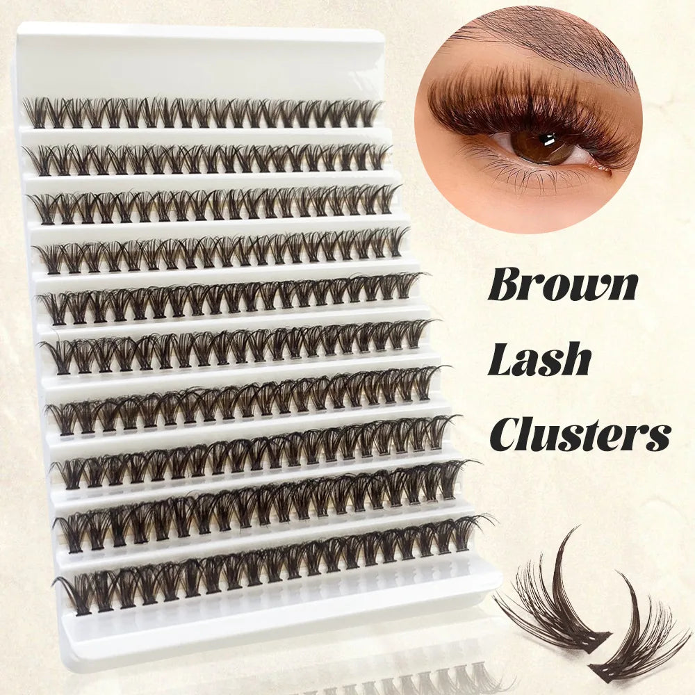 Cluster Lashes Kit (240 Pieces)