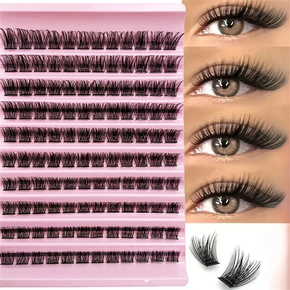 Cluster Lashes Kit (240 Pieces)