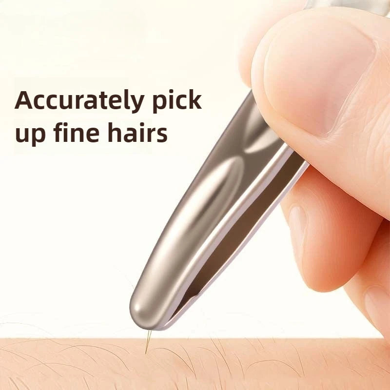 Round-Tip Eyebrow Tweezers – Precision Brow Tweezer, photo 6
