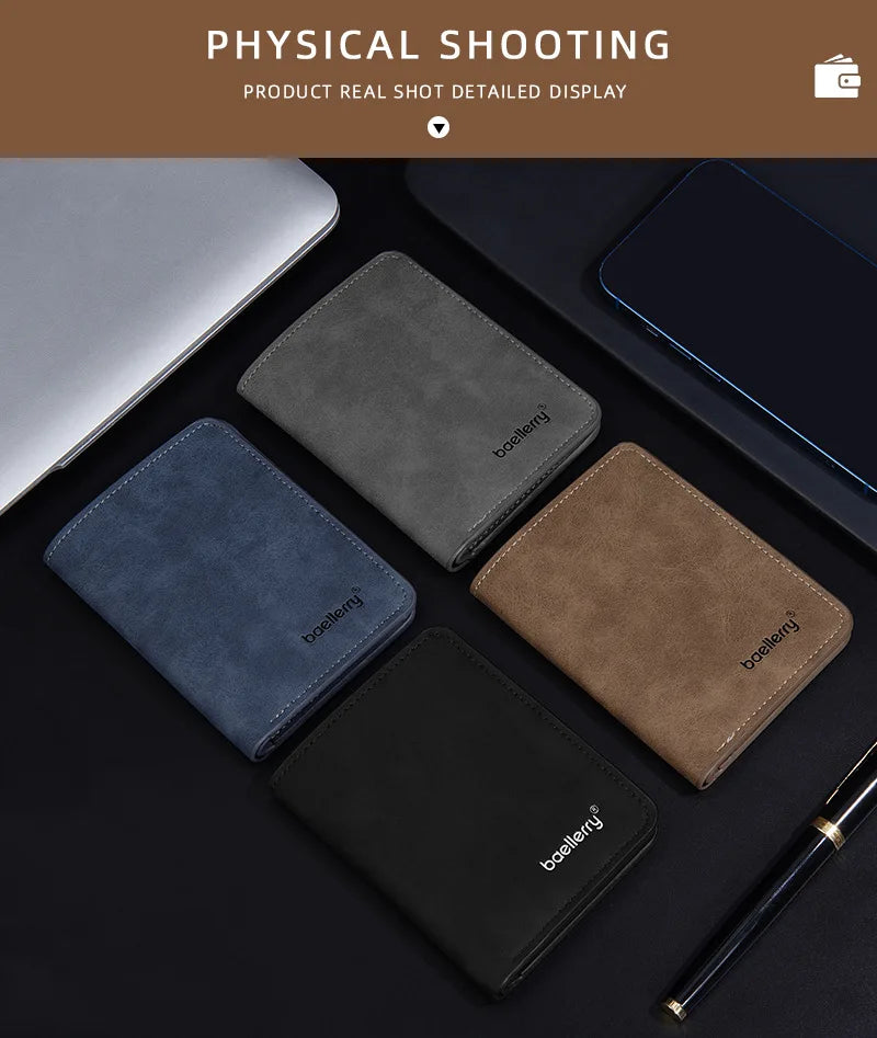 Minimalist Leather Wallet & Card Holder – Gift for Him, photo 16