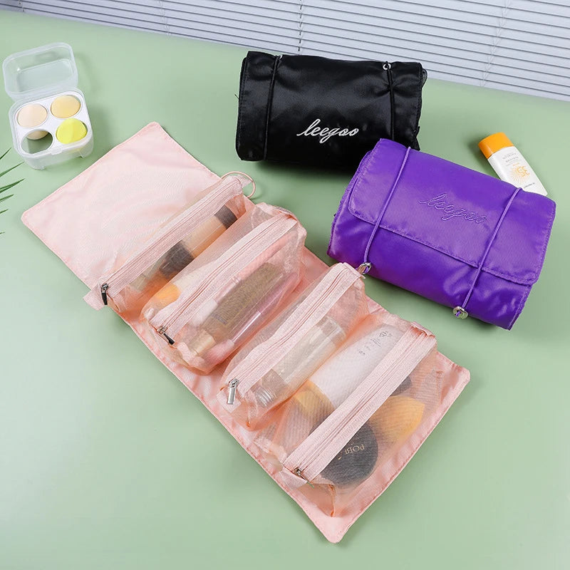 4-in-1 Travel Makeup Bag