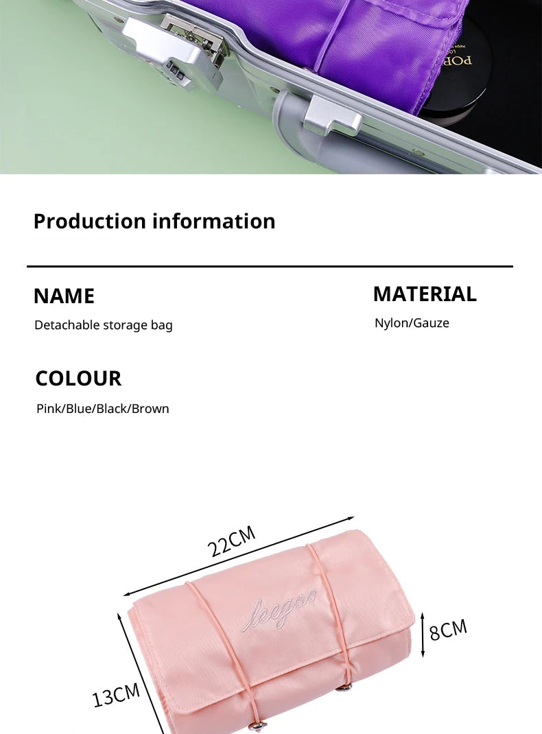 4-in-1 Travel Makeup Bag