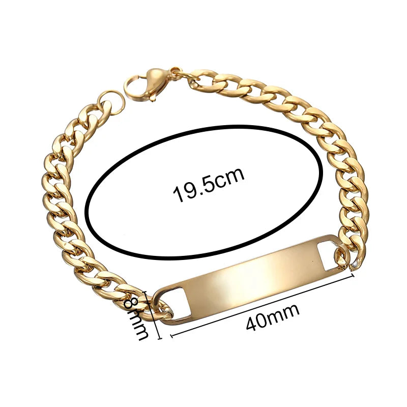 Engraved Name Bracelet for Men – Personalized Gift for Him, photo 2