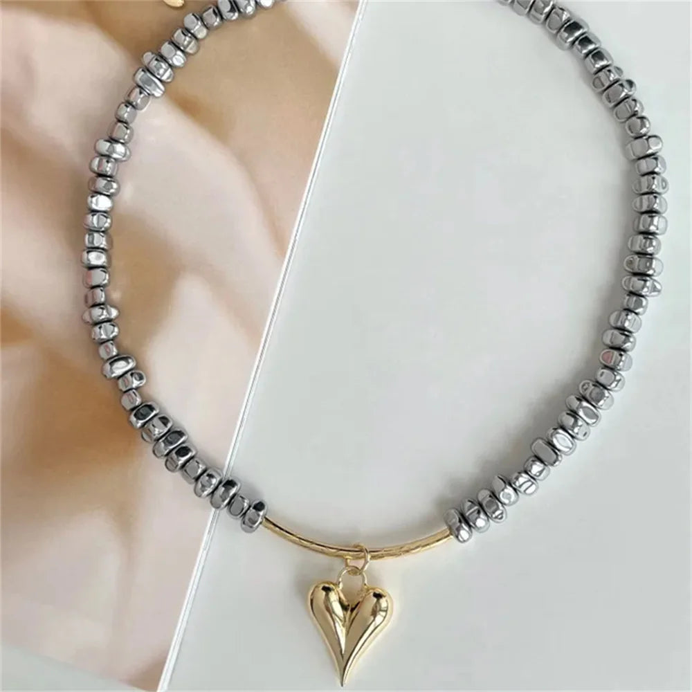 Vintage Silver Bead Chain Necklace – Boho Gift for Her, photo 6