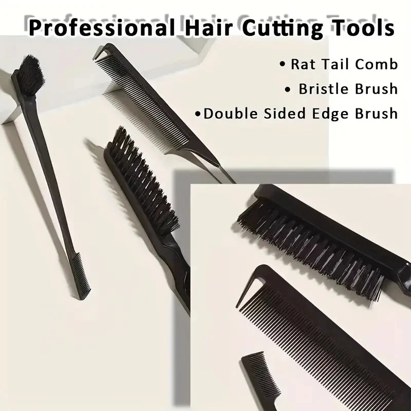 Slick-Back Hair Brush Set – Sleek Ponytail Brush, photo 4