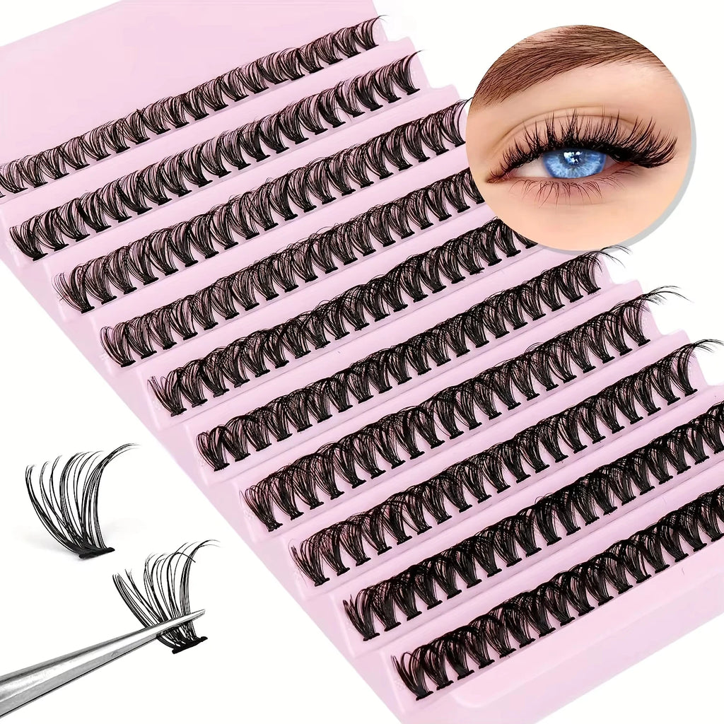 Cluster Lashes Kit (240 Pieces)