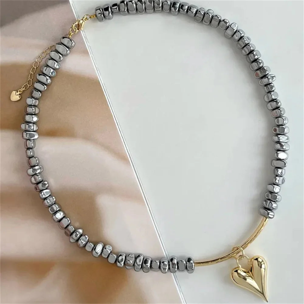 Vintage Silver Bead Chain Necklace – Boho Gift for Her, photo 7