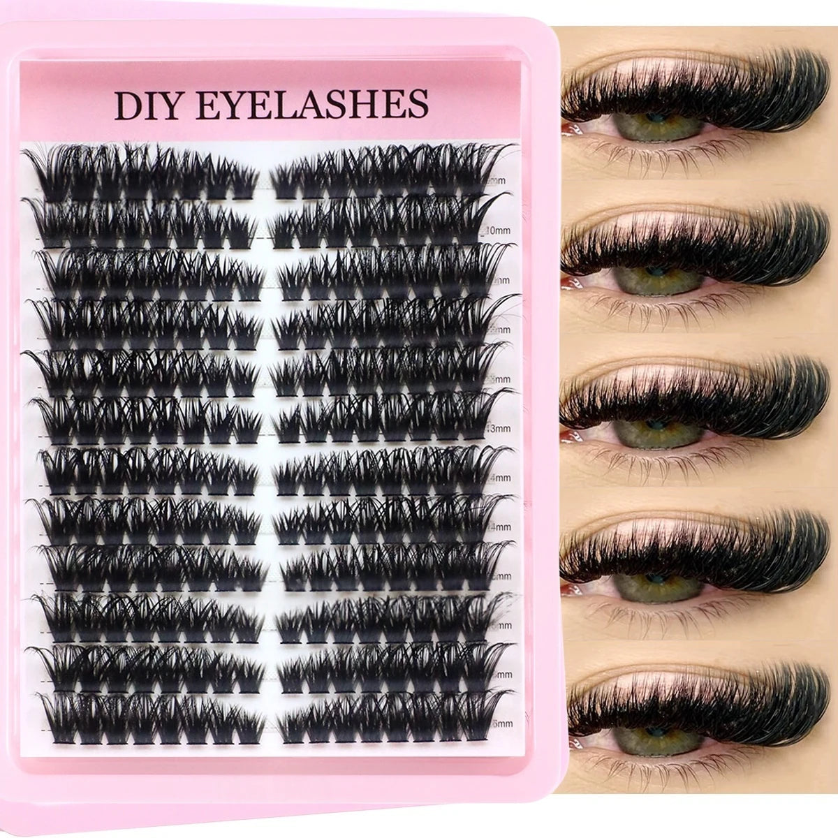Cluster Lashes Kit (240 Pieces)