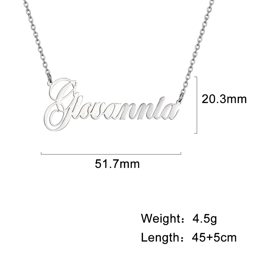 Personalized Nameplate Necklace – Custom Name Gift, photo 4
