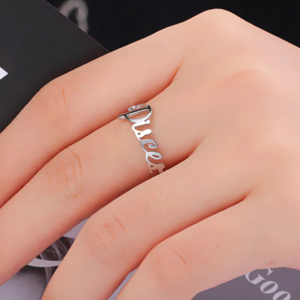 Custom Name Ring – custom name ring, photo 2