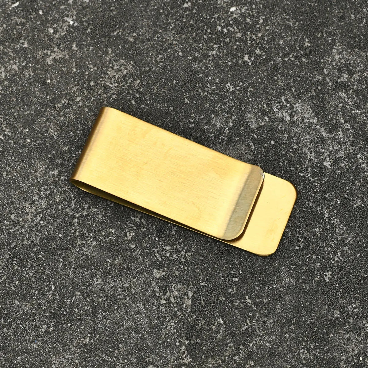Engraved Money Clip in Gold – engraved money clip