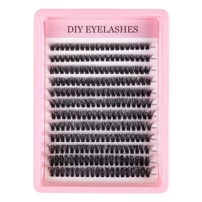 Cluster Lashes Kit (240 Pieces)