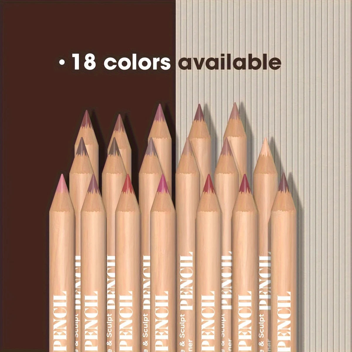 Velvet Matte Lip Liner Set (6 Pencils)