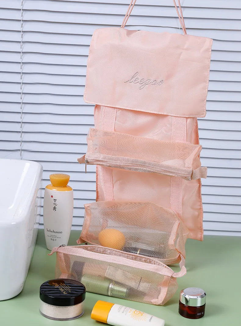 4-in-1 Travel Makeup Bag