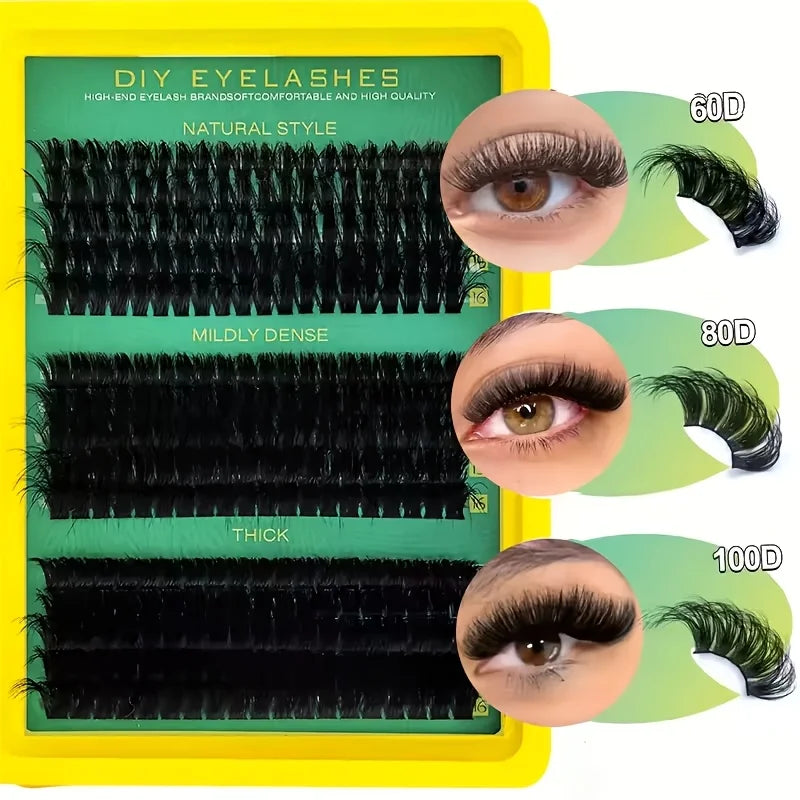 Cluster Lashes Kit (240 Pieces)
