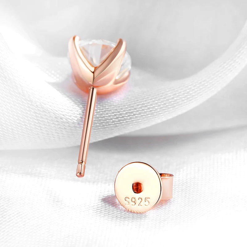Moissanite Stud Earrings – moissanite stud earrings, photo 3