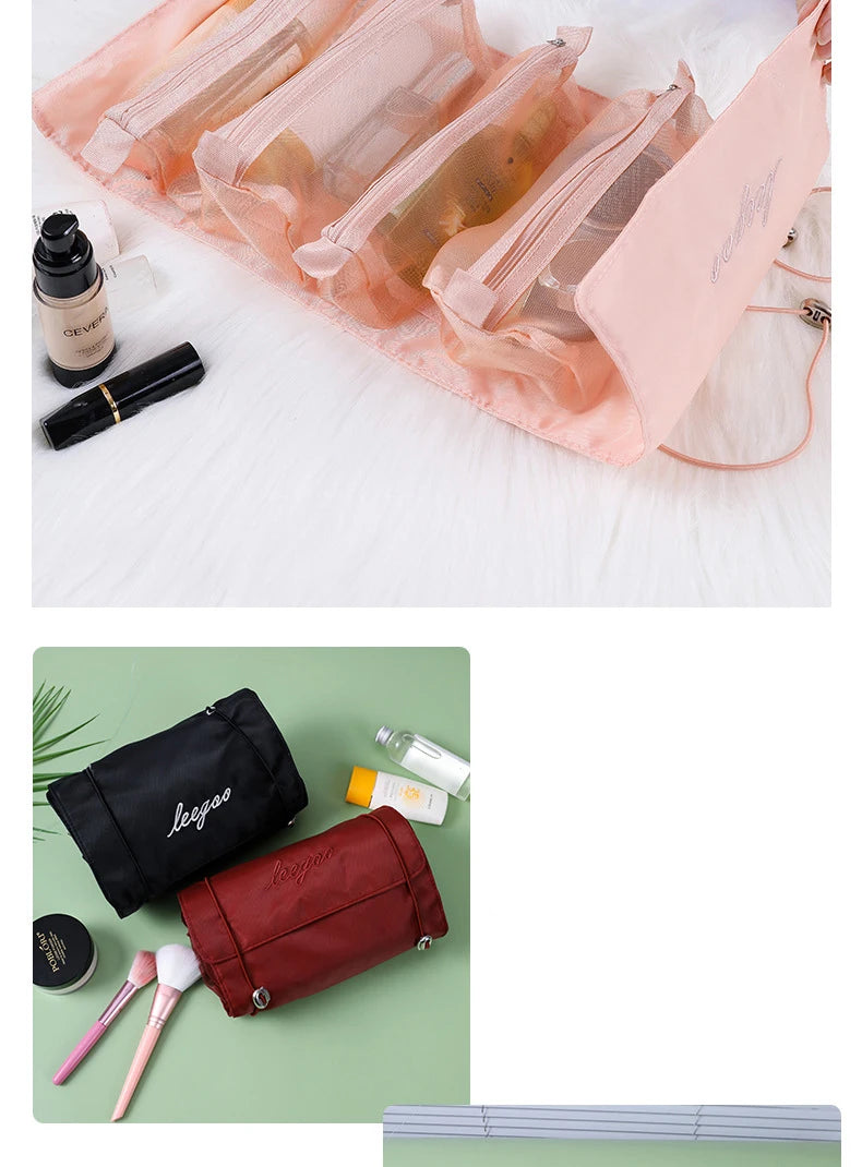 4-in-1 Travel Makeup Bag