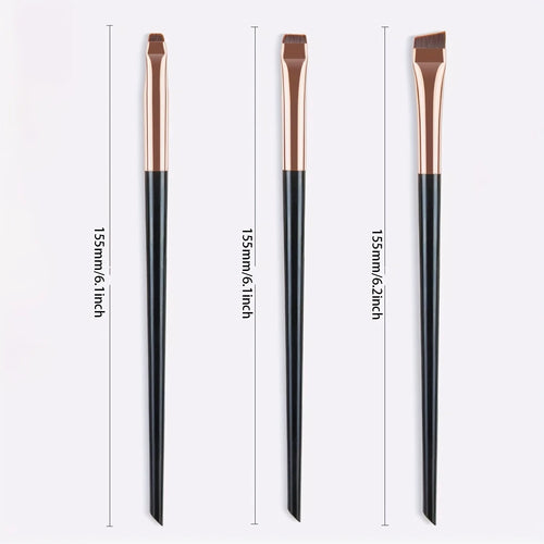 3-Piece Precision Eye Brush Set