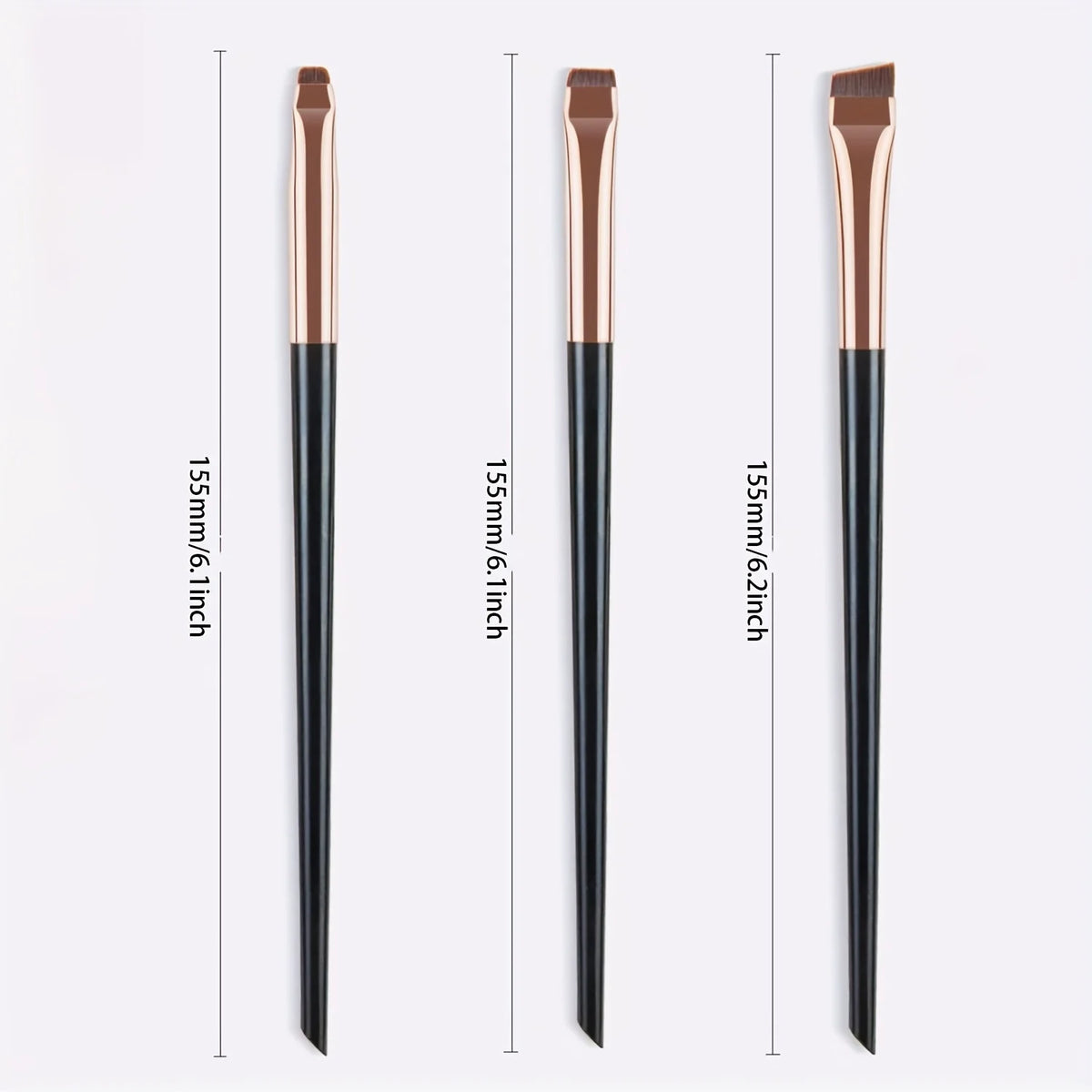 3-Piece Precision Eye Brush Set