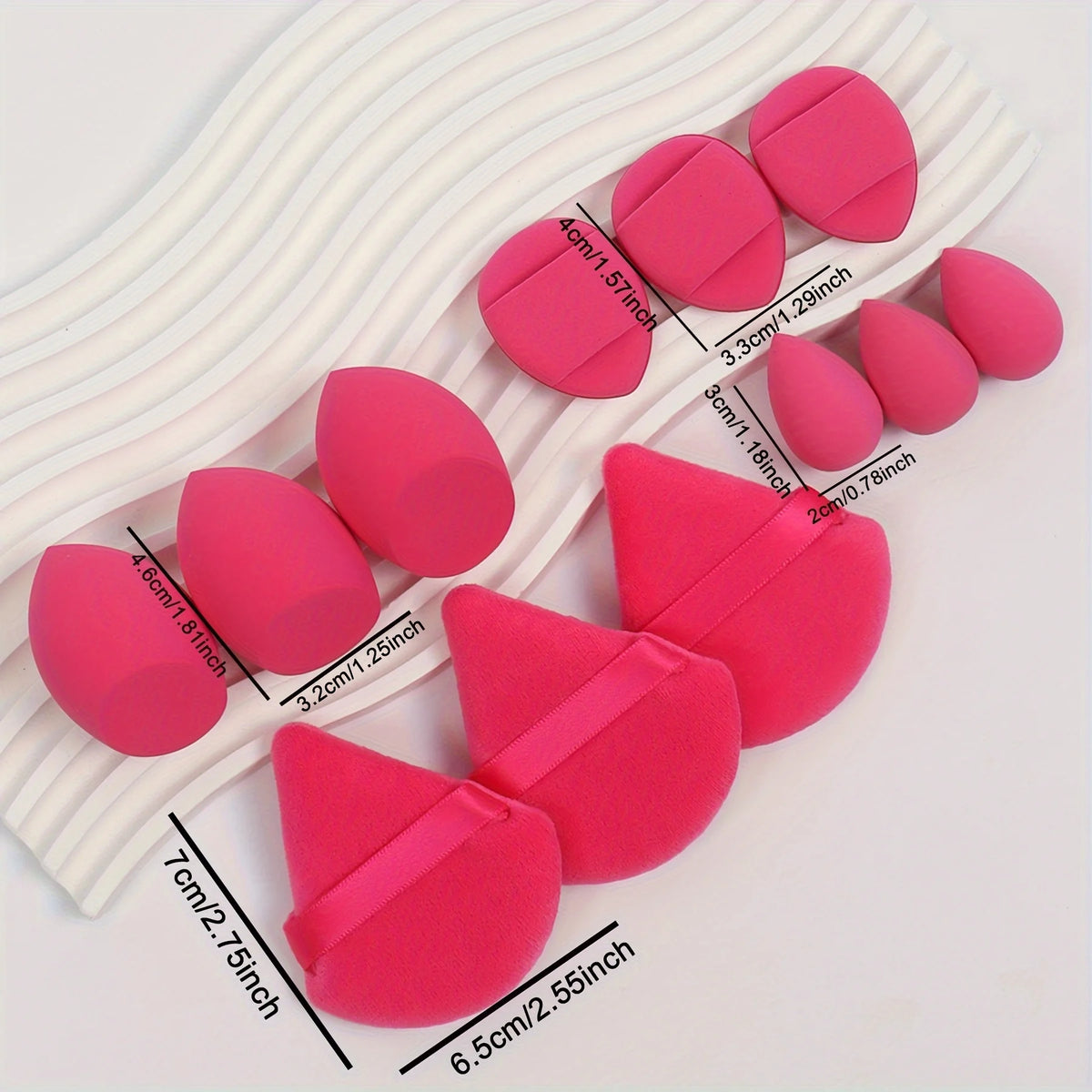 12-Piece Beauty Sponge Set