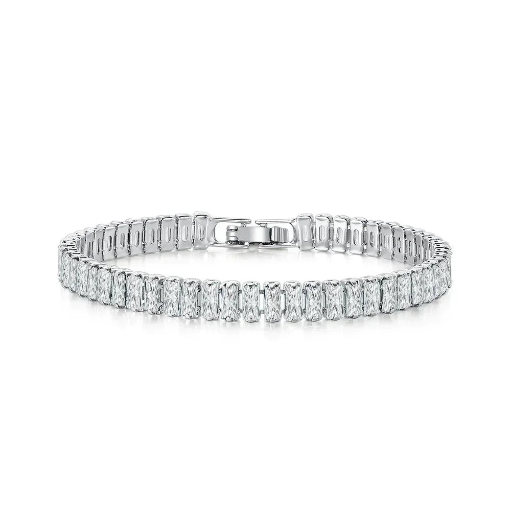 Square-Cut Tennis Bracelet – square-cut tennis bracelet, photo 2