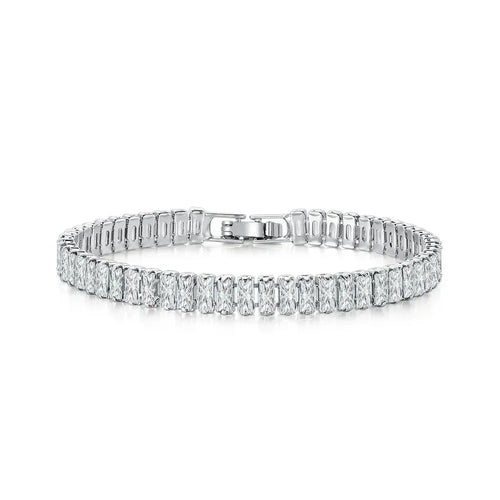 Square-Cut Tennis Bracelet – square-cut tennis bracelet, photo 2