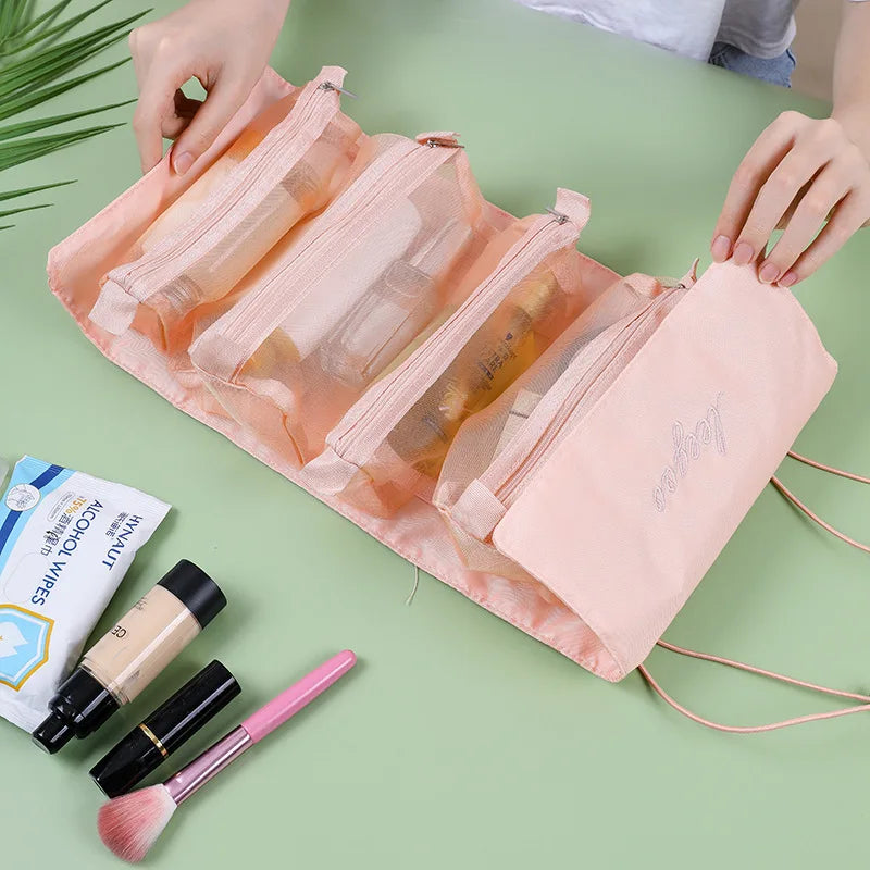 4-in-1 Travel Makeup Bag