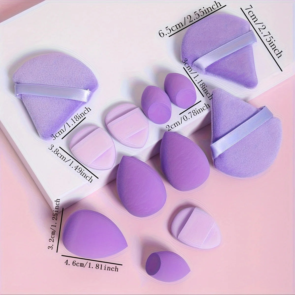 12-Piece Beauty Sponge Set – Makeup Blender Set, photo 21