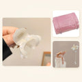 A Night Off – acetate claw clip, tassel hair stick and travel makeup bag, a self-care gift for her