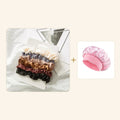 Little Glow Set – satin scrunchies and pink satin sleep bonnet gift set